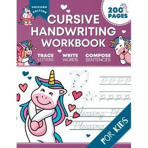 Optimistic Pixel | Other | Cursive Handwriting Workbook For Kids ...